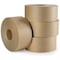 Idl Packaging 3in x 375' Reinforced Heavy Duty Water-Activated Gummed Kraft Tape, White, 4PK H-70W-4 - alternate 1